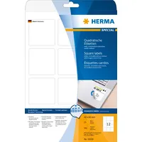 Herma Etykiety odklejalne 10109 Movables, A4, kwadratowe, 60 x mm, białe, papier matowy, 300 szt