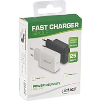 Inline Ładowarka Usb Pd Charger Single Type-C, Power Delivery, 25W, black 31501S
