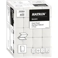 Katrin Ręcznik katrin basic zig zag 2 biały 2-Warstwy handy pack 20/Kar Kr0181