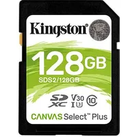 Kingston Karta Canvas Select Plus Sdxc 128 Gb Class 10 Uhs-I/U3 V30 Sds2/128Gb