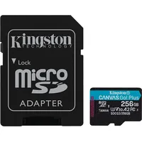 Kingston Technology Canvas Go Plus memory card 256 Gb Sd Uhs-I Class 10 Sdcg3/256Gb