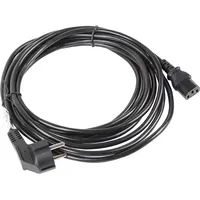 Lanberg Ca-C13C-11Cc-0100-Bk power cable Black 10 m C13 coupler Cee7/7