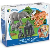 Learning Resources Figurka Jumbo Mamy i Dzieci - Zwierzęta z Dżungli Ler0839 404656