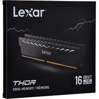 Lexar Pamięć Ddr4 Thor Gaming czarna 16Gb2 8Gb/3200 Ld4Bu008G-R3200Gdxg