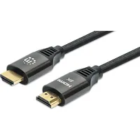 Manhattan Kabel Hdmi 2.1 Ultra High Speed z Ethernet 1M 8K60Hz Oplot 355933