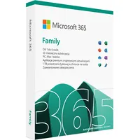 Microsoft 365 Family 1 x license Subscription Polish years 6Gq-01940