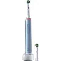 Oral-B Braun Pro 3 3000 Crossaction, electric toothbrush Light blue/white Ro Cross Action Bu