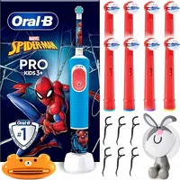 Oral-B Szczoteczka Elektryczna Dla Dzieci Spiderman Vitality Pro 103 Zestaw 