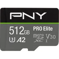 Pny Karta Pro Elite Microsdxc 512 Gb Class 10 Uhs-I/U3 A2 V30 P-Sdux512U3100Pro-Ge