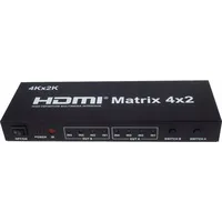 Premiumcord Kabel Hdmi matrix switch 42,S audiem, rozlišení 4Kx2K Khswit42B