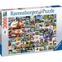 Ravensburger Puzzle 3000 elementów 99 Momentów Kampera Vw Gxp-724632