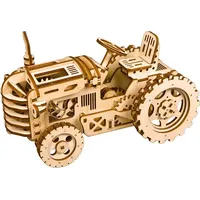 Robotime Technology Drewniany Model Puzzle 3D Traktor 518013