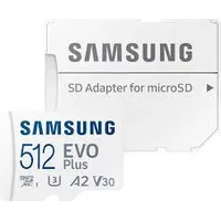 Samsung Memory Micro Sdxc Evo 512Gb/V30 W/A Mb-Mc512Sa/Eu