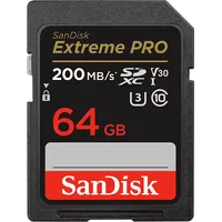 Sandisk Extreme Pro Sdxc 64Gb 200/90 Mb/S A2 Sdsdxxu-064G-Gn4In