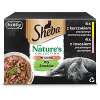 Sheba Natures Collection Mix - wet cat food 8X85G Art779404