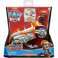 Spin Master Paw Patrol Moto Pups Zumas Motorbike Toy Vehicle Orange/Silver, with toy figure 6060544