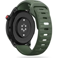 Tech-Protect Pasek do Samsung Galaxy Watch 4 / 5 Pro 40 42 44 45 46 Mm Iconband Line zielone 9490713936153