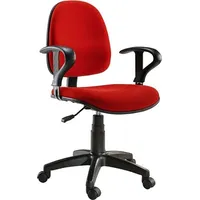 Techly Krzesło biurowe Ica-Ct Mc04Re Czerwone