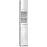 Top E Shop Topeshop Marbela Biel-Poł bathroom storage cabinet White 32 Bip