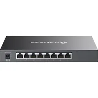 Tp-Link Switch Omada Tl-Sg2008P Zarządzany L2/L2 Gigabit Ethernet 10/100/1000 Obsługa Poe Czarny