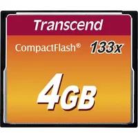 Transcend Karta 133X Compact Flash 4 Gb  Ts4Gcf133