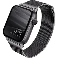 Uniq Etui Valencia Apple Watch Series 4/5/6/Se 40Mm grafitowe Uniq360Gph