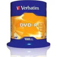 Verbatim Dvd-R 4.7 Gb 16X 100 sztuk 43549