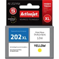 Activejet Ae-202Ynx ink for Epson printer, 202Xl H44010 replacement Supreme 12 ml yellow