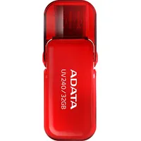 Adata Memory Drive Flash Usb2 32Gb/Red Auv240-32G-Rrd