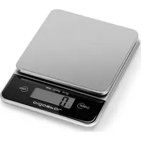 Aigostar Waga kuchenna  Electronic Kitchen Scale with Stainless steel countertop Gray Vde/Brooke 300000A3U