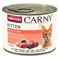 Animonda Carny Kitten Beef Turkey - wet cat food 200G Art565363
