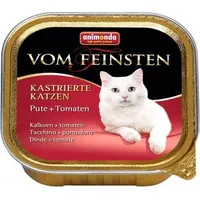 Animonda Vom Feinsten Kastrierte Katzen wet food for neutered cats Turkey Tomato 100 g Art498840