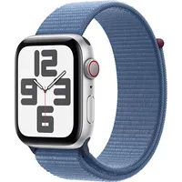 Apple Smartwatch Watch Se Oled 44 mm Cyfrowy 368 x 448 px Ekran dotykowy 4G Srebrny Wi-Fi Gps Mrhm3Qf/A