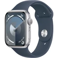 Apple Smartwatch Watch Series 9 Gps 45Mm Silver Aluminium Case with Storm Blue Sport Band - M/L Mr9E3Qc/A