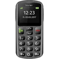 Beafon Telefon komórkowy Bea-Fon Sl250 black-silver Sl250Eu1Bs