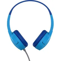 Belkin Słuchawki Soundform Mini Zestaw słuchawkowy Przewodowa Opaska na głowę Połączenia/Muzyka/Sport/Codzienność Niebieski Aud004Btbl