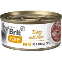 Brit Care Turkey with Ham Pate - wet cat food 70G Art578049