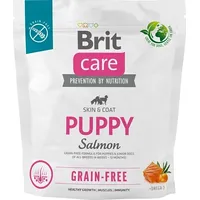 Brit Dry food for puppies and young dogs of all breeds 4 weeks - 12 months.Brit Care Dog Grain-Free Puppy Salmon 1Kg 100-172193