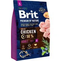 Brit Premium By Nature Adult S Small 1Kg Vat011727