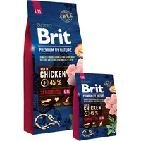 Brit Premium by Nature Senior LXl 15 kg Apple, Chicken, Corn Art281507
