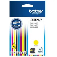 Brother Lc525Xl-Y ink cartridge Original Extra Super High Yield Yellow Lc525Xly