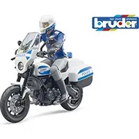Bruder Policjant bworld Scrambler Ducati police. - 62731