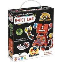 Czuczu Puzzle kreatywne 63 elementy - Robot Lab Gxp-865915