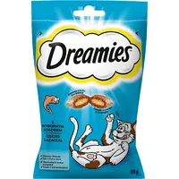 Dreamies 4008429037962 dog / cat treat Snacks Salmon 60 g Art584048