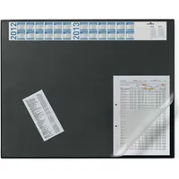 Durable Schreibunterlage Vollsichtpl/Kalender 65X52Cm schw 720401