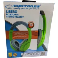 Esperanza Libero Headset Head-Band Green,Grey Eh163G