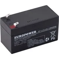 Europower Akumulator 12V 1.2Ah Agm Ep1.2-12