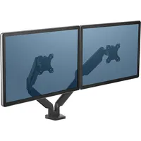 Fellowes Ergonomics arm for 2 monitors - Platinum series, black 8042501