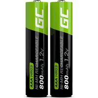 Green Cell Gr08 household battery Rechargeable Aaa Nickel-Metal Hydride Nimh 2X R3 800Mah