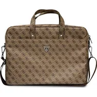 Guess Torba Gucb15P4Tw 16 brązowy/ brown Saffiano 4G Hot Stamp Triangle Logo Gue002442